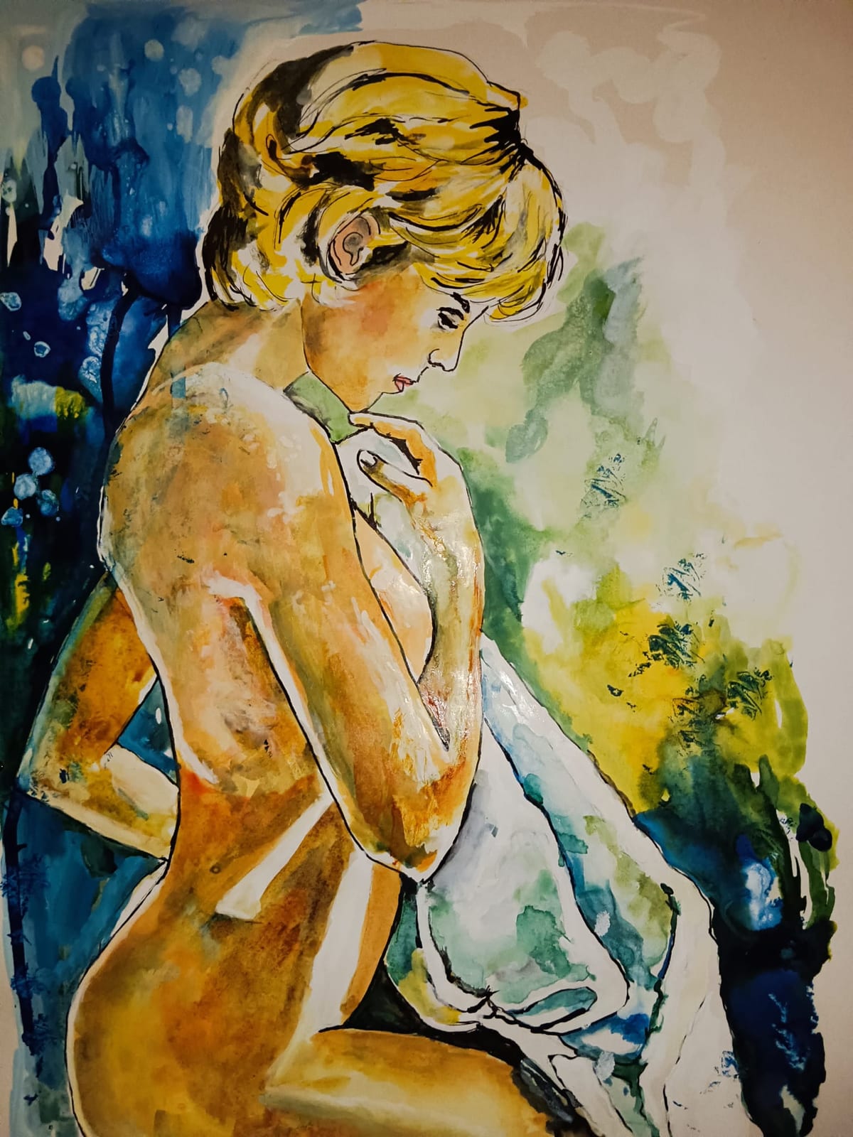 Stiller Akt von Ingrid Bauer
