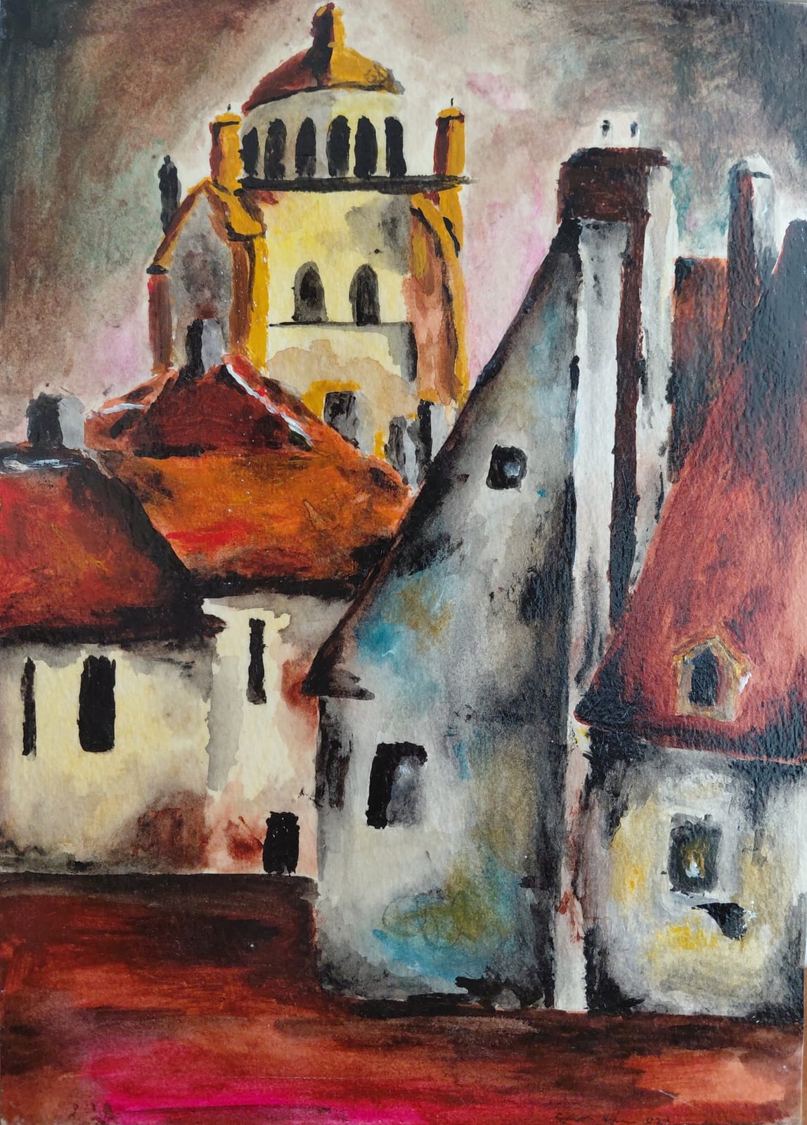 Wo die Zeit verweilt von Sandra Nour Filali ART