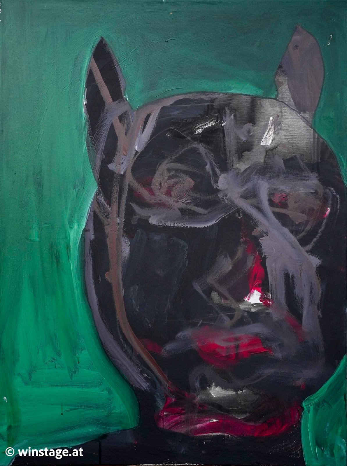 Schattenkatze von Helmut Kriechbaum