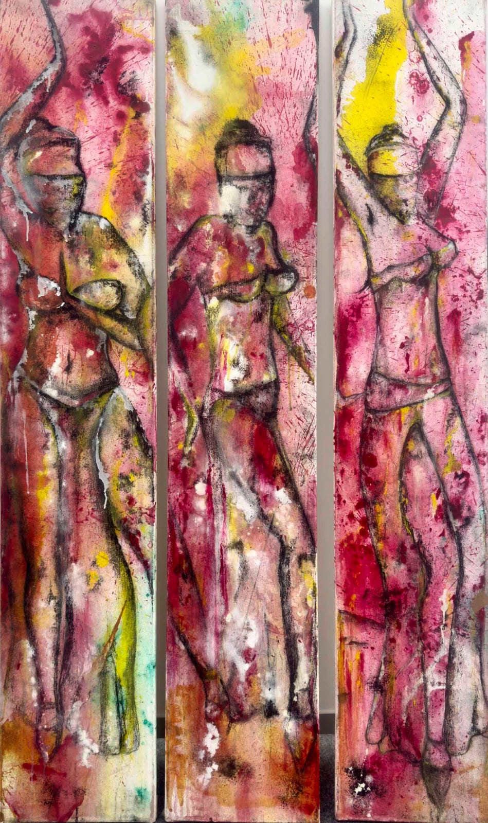 Tänzerin 2 (Triptychon) von Lore Macho