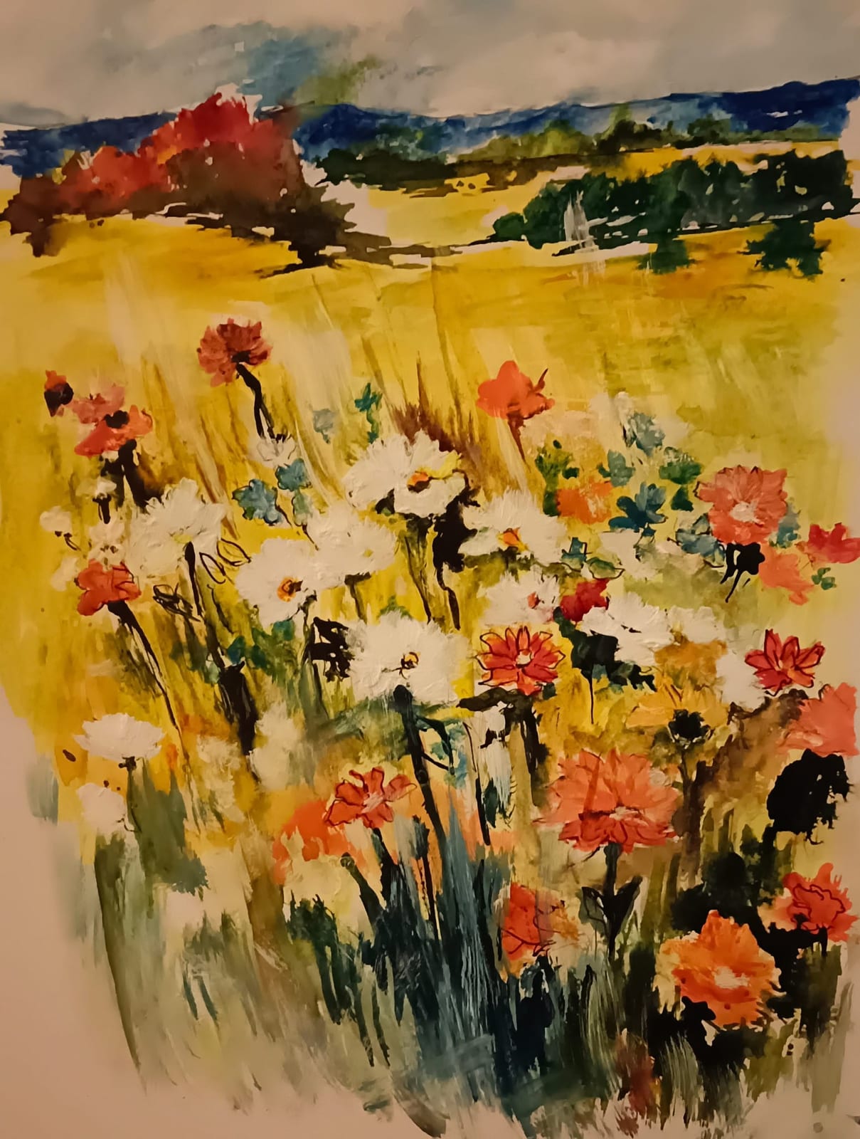 Stilleben Landschaft von Ingrid Bauer