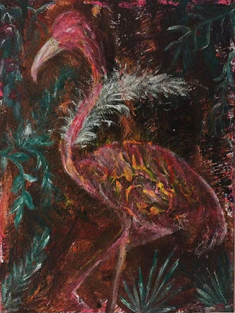 Flamingo von Rosa Besler
