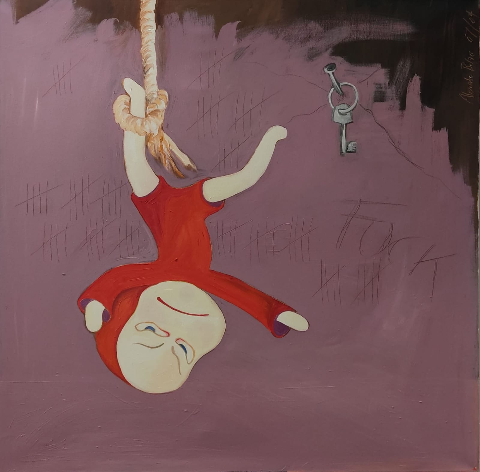Yuki hanging von Alexandra Bolzer