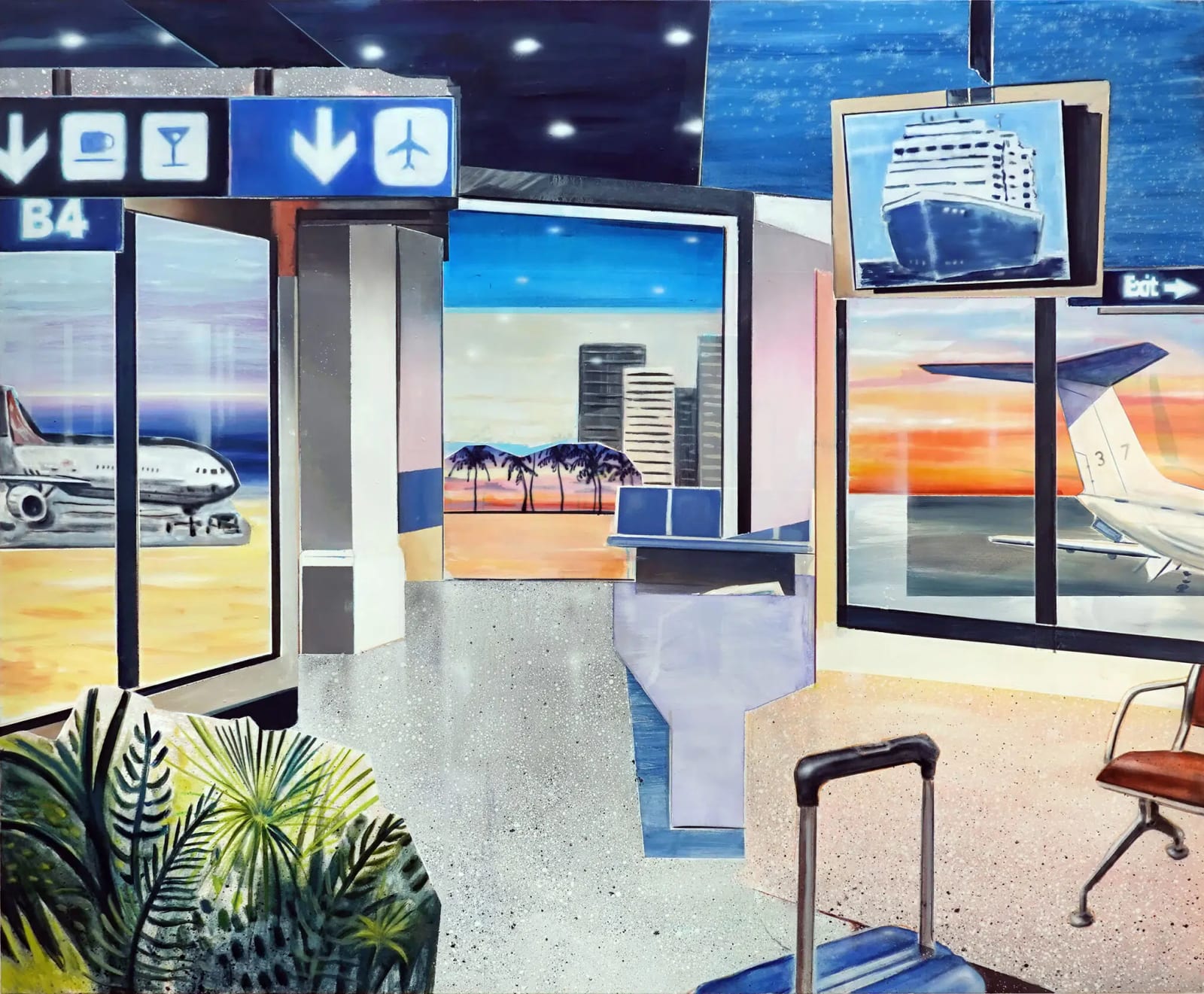 „Gate B2“ von Rudi Cotroneo