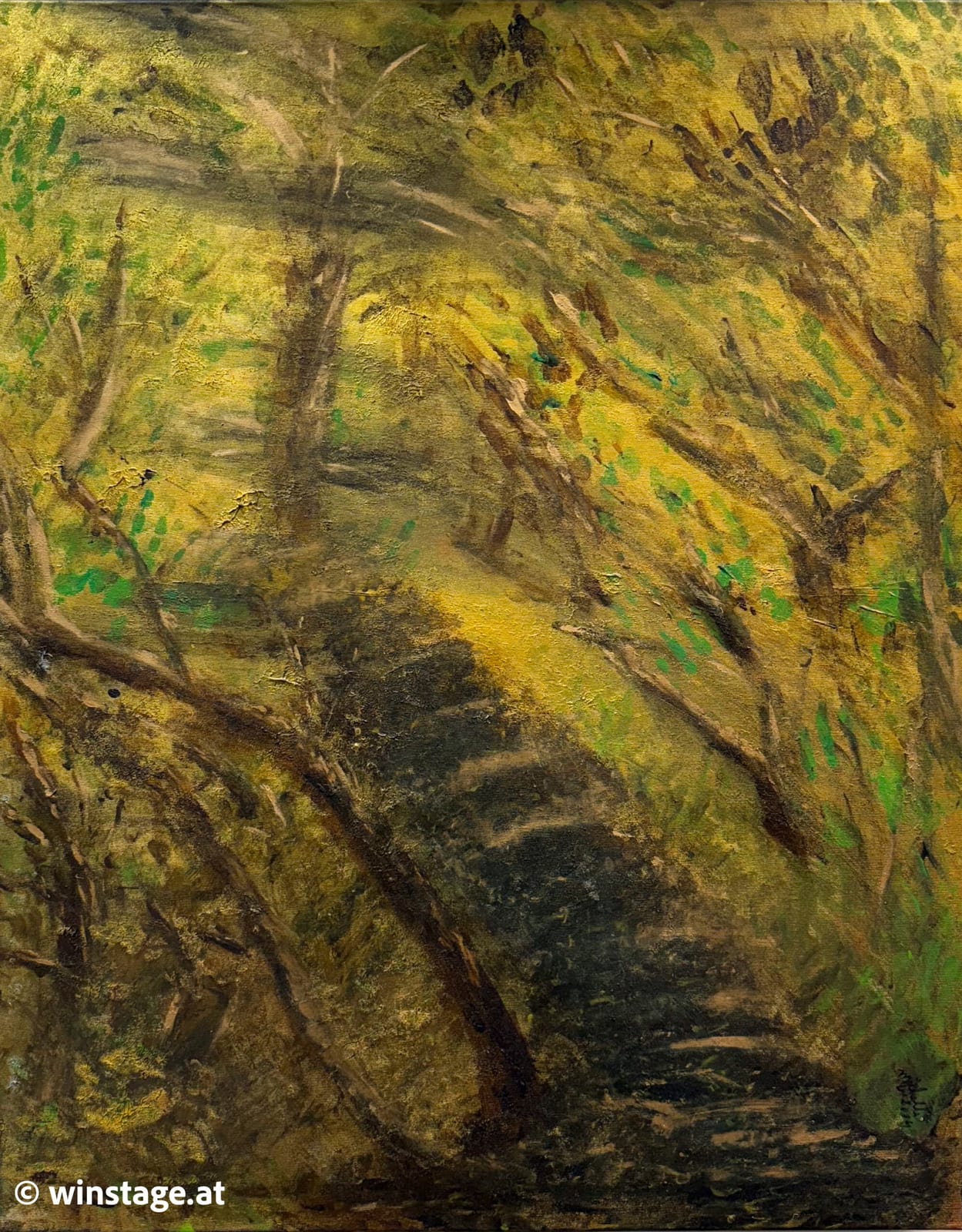 Stiege im Wald von Michelle Ditrich