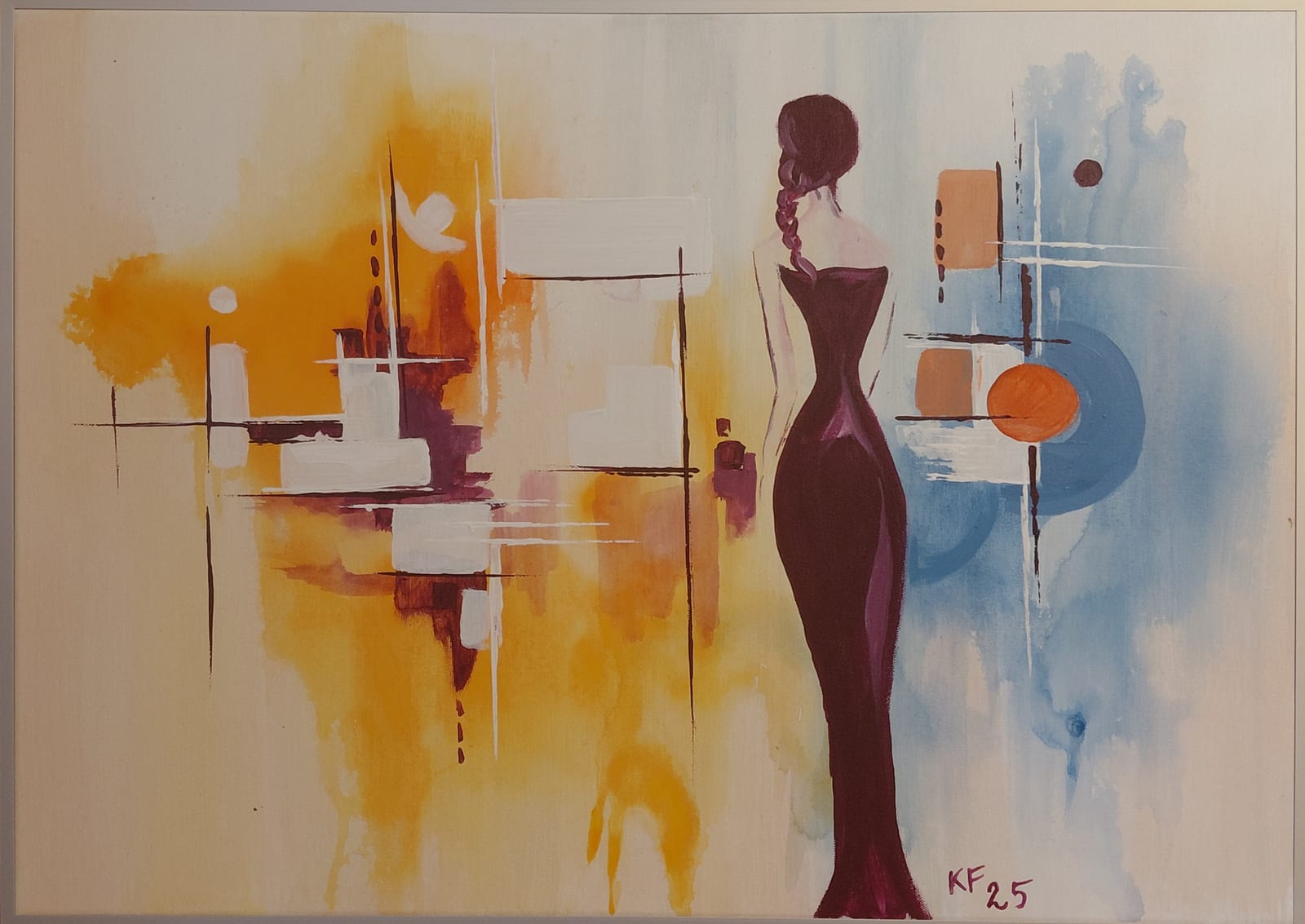 Lady in Red von Karina Fibich