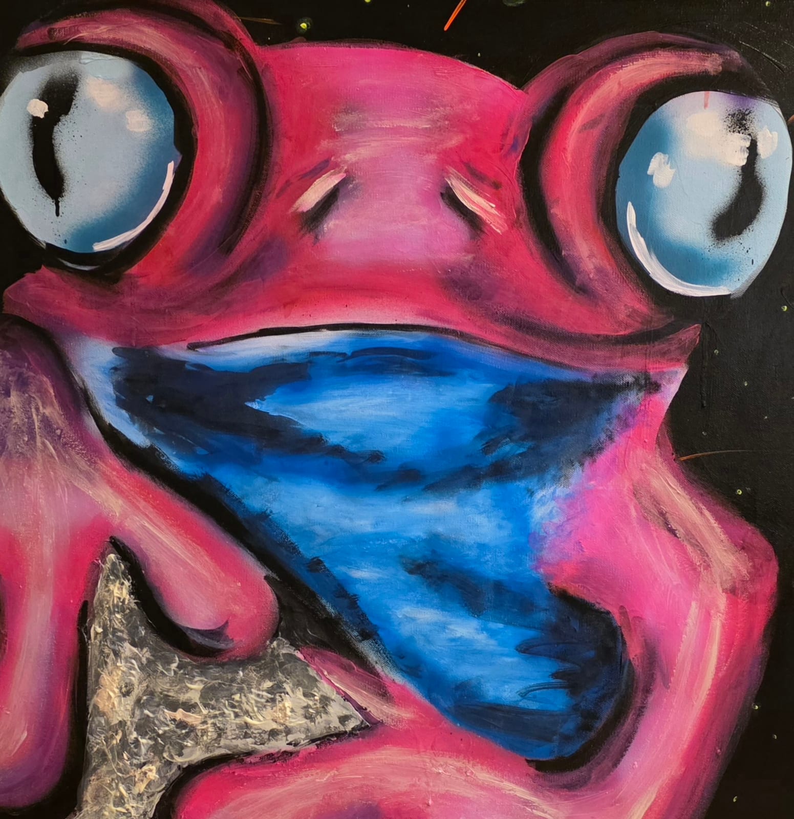 Space Frog von Xenia Kaiser