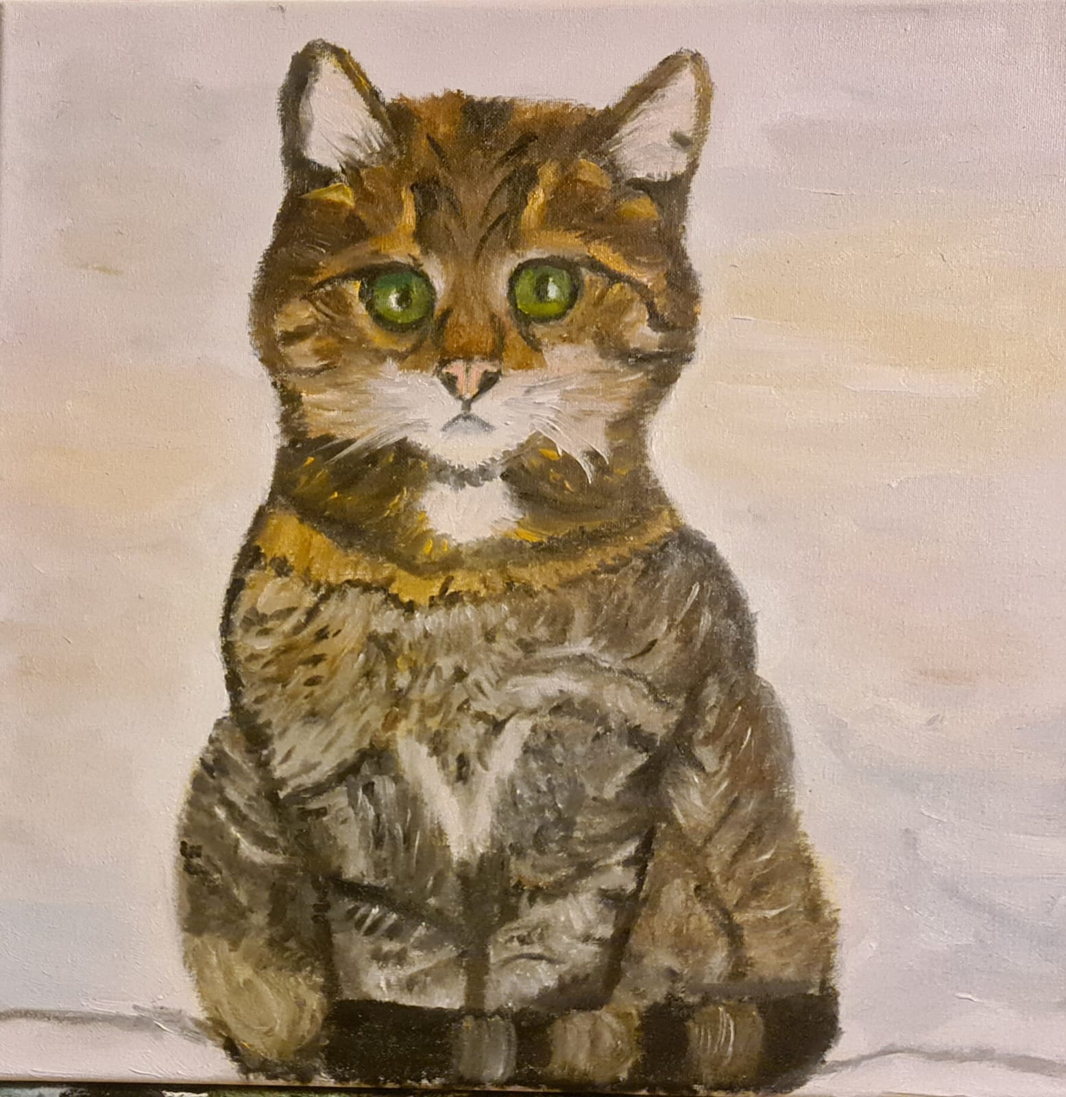 Wildkatze von Brigitte Riedel