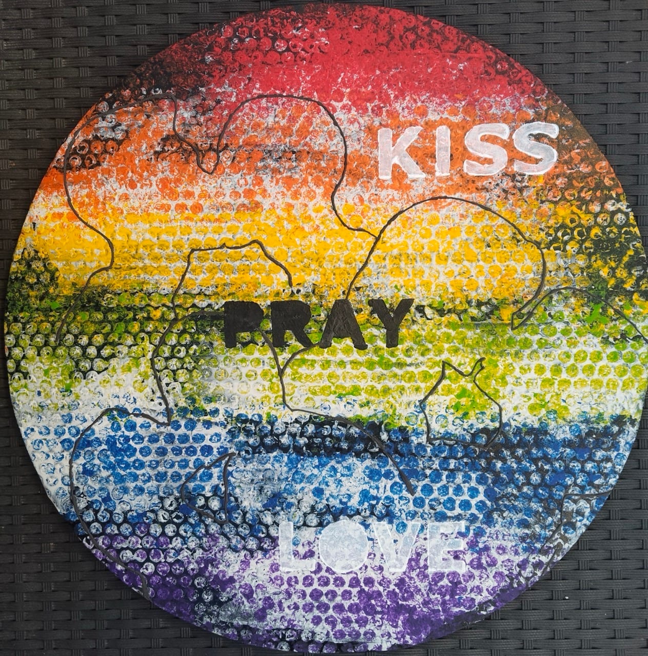 Kiss Pray Love von Selina S
