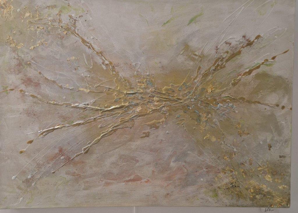 Gold gespachtelt von Liane Schmidl