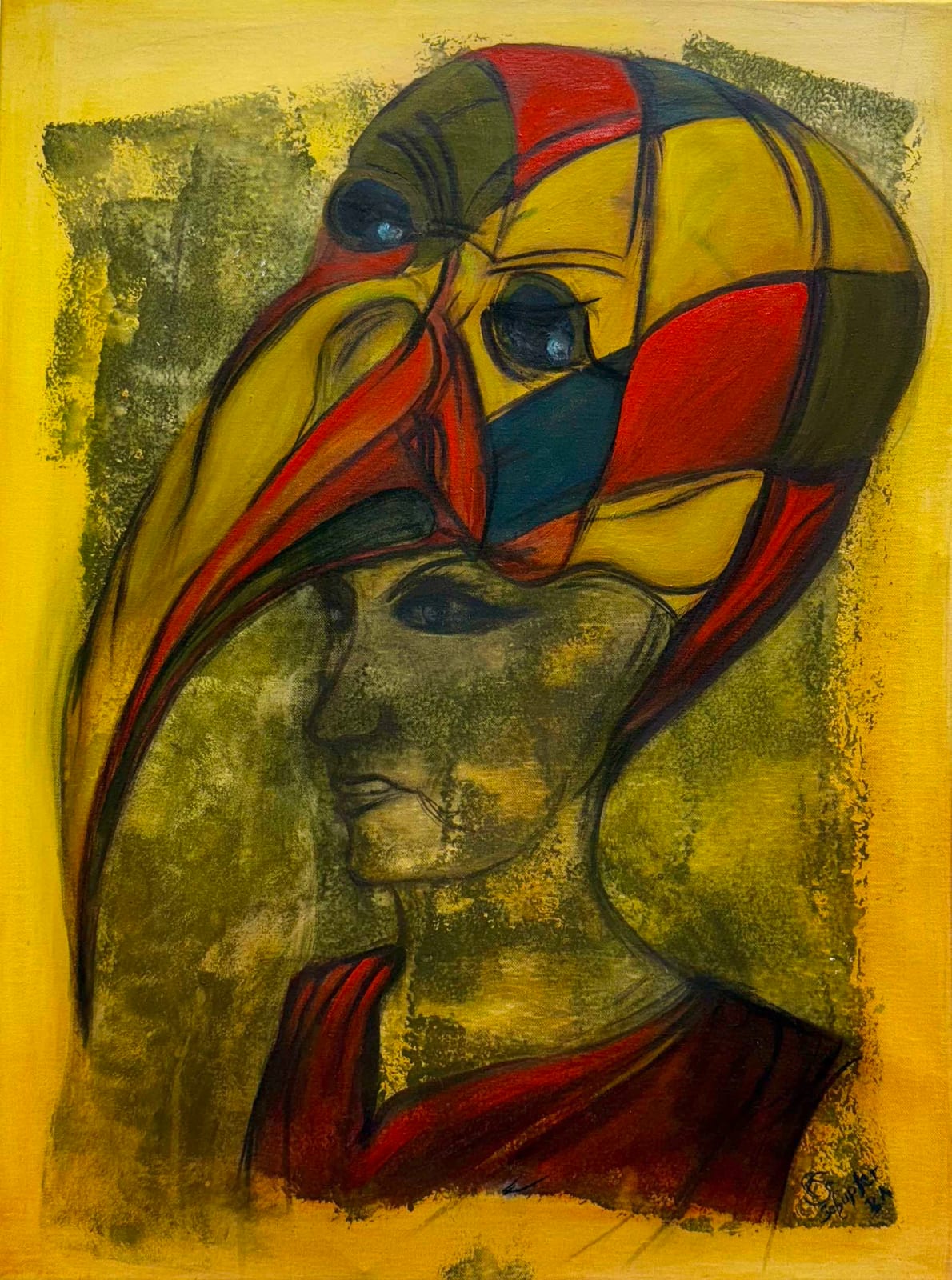 Maske von Elisabeth Schupfer