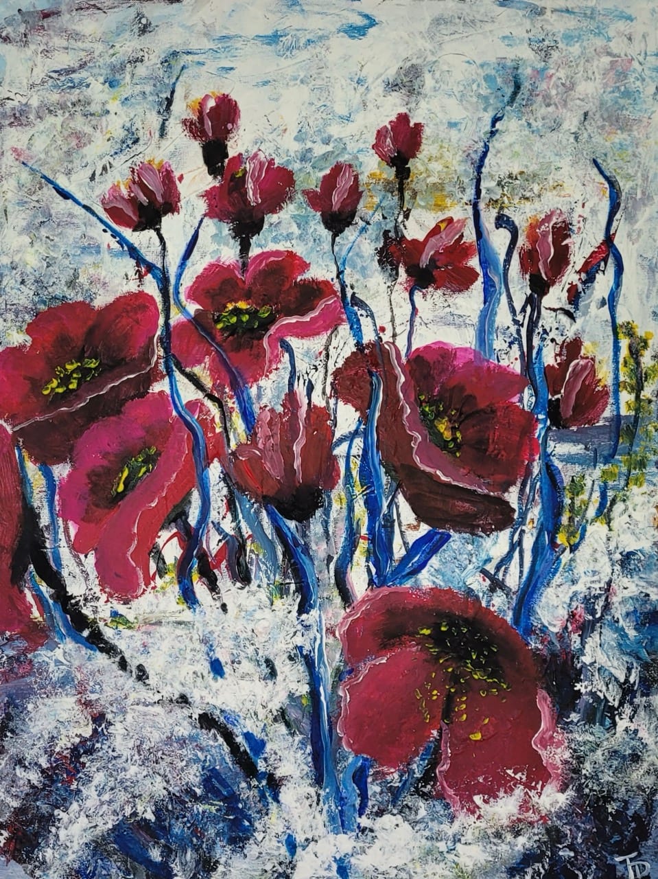 Eisblumen von Dorothea Trinkl