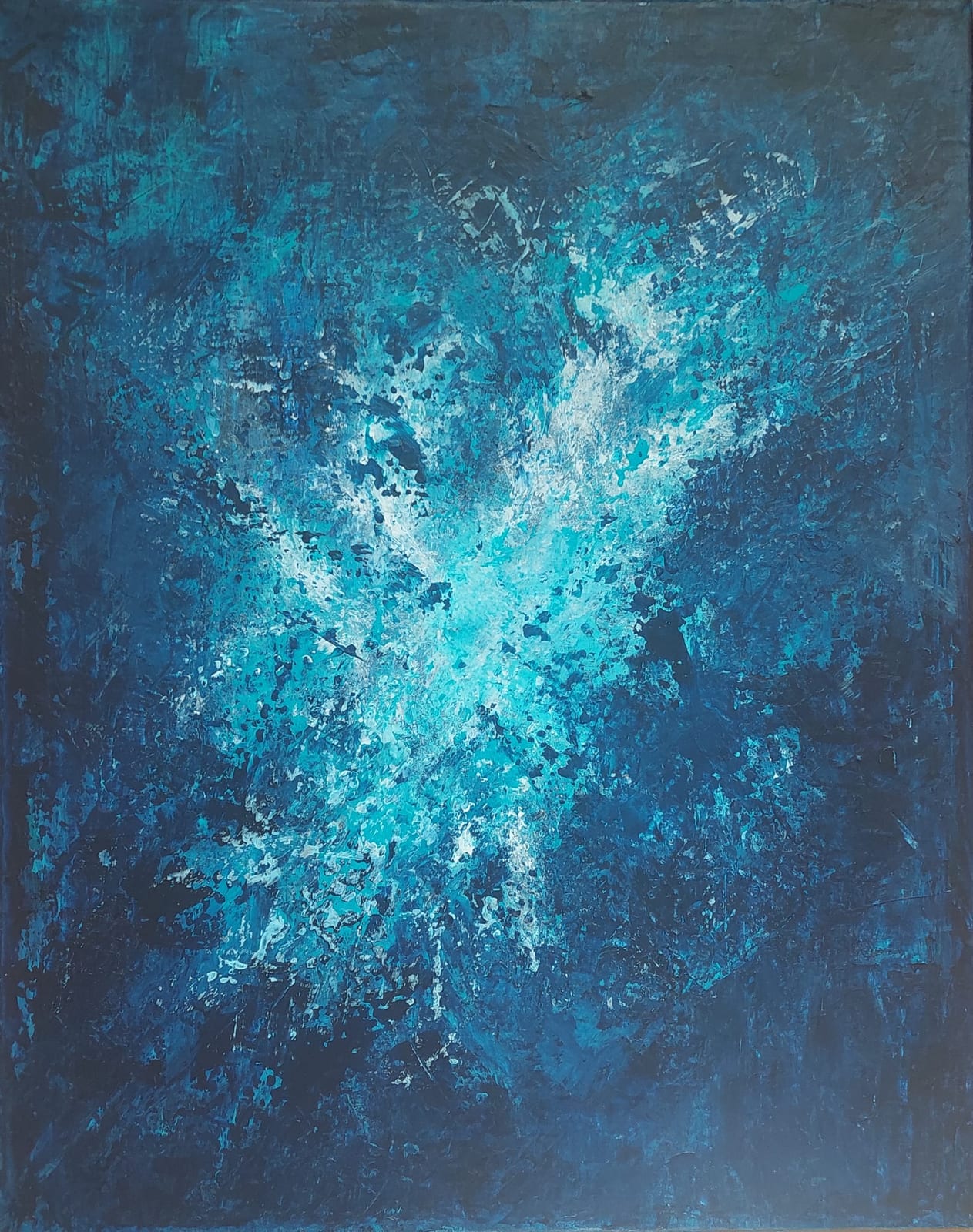 Azure Rush von Karin Ungersbäck